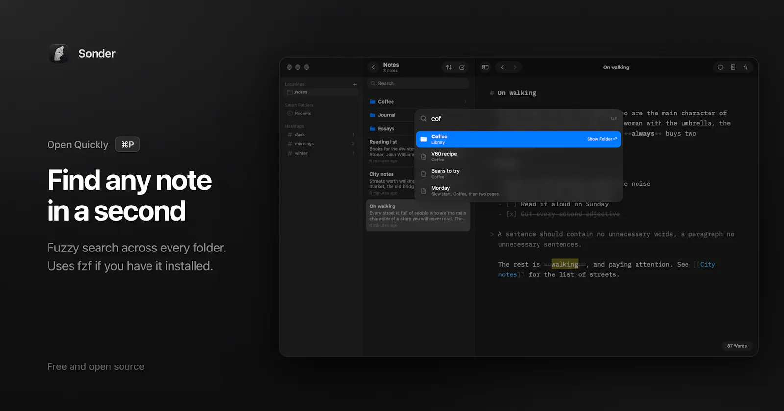 Sonder Markdown Editor screenshot 3