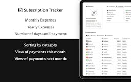 Subscription Tracker media 2