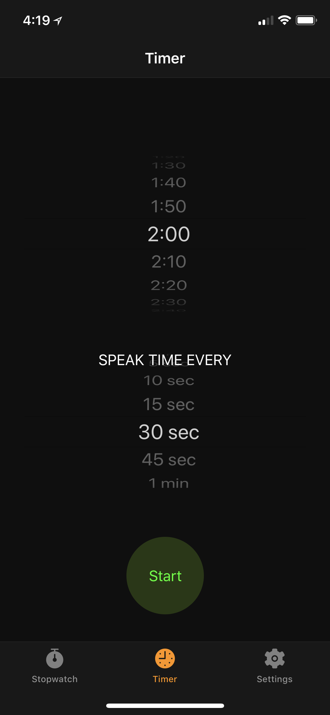 Plank Stopwatch Timer gallery image