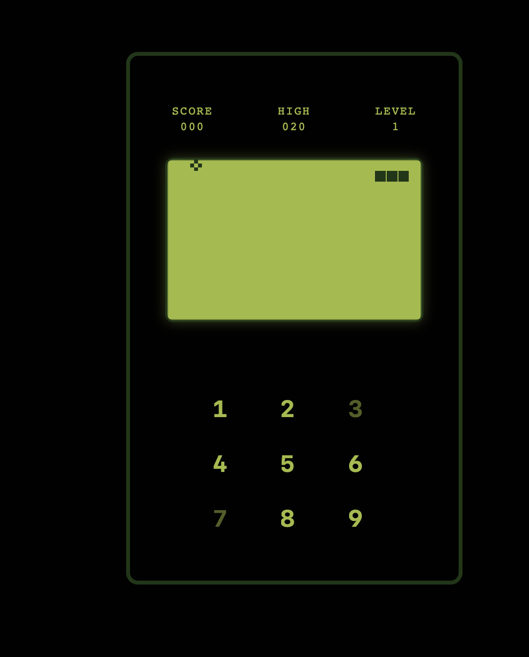 Snek - A web version of the mobile classic media 2