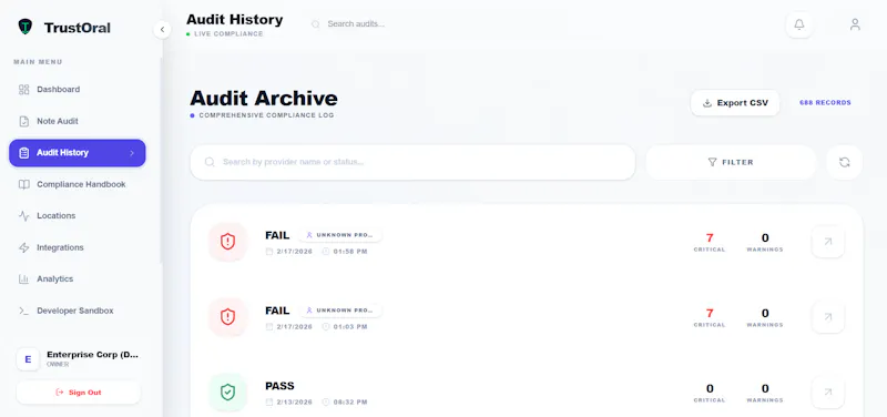 TrustOral screenshot 2
