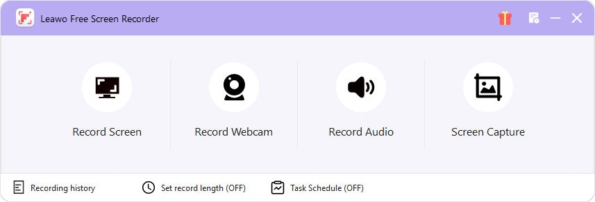 Leawo Free Screen Recorder - Bildschirmrekorder, Audio -Rekorder, Webcam aufzeichnen, SNAP -Bildschirm aufnehmen Medien 5