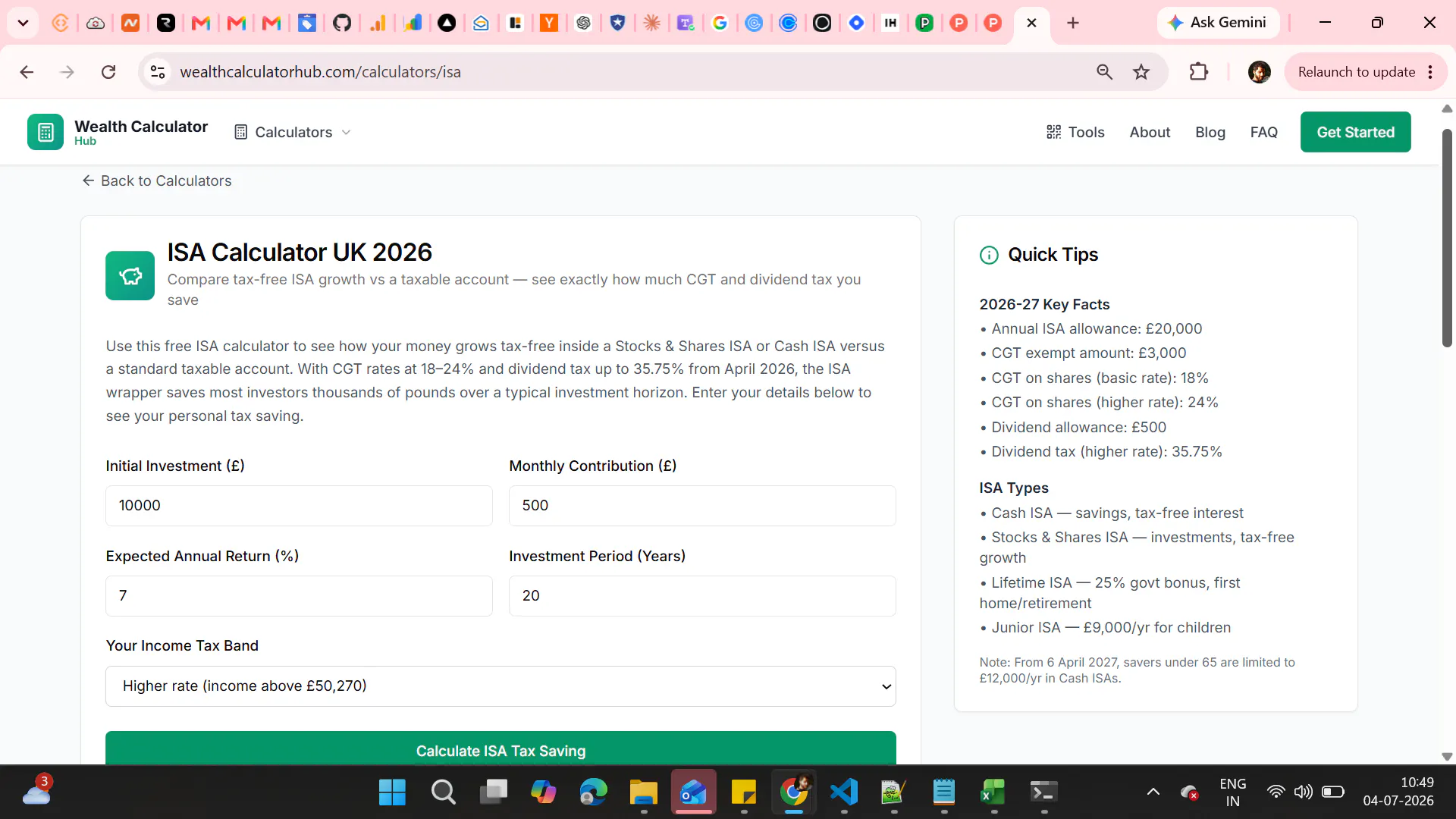 Wealth Calculator Hub gallery image