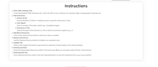 Robots.txt generator gallery image