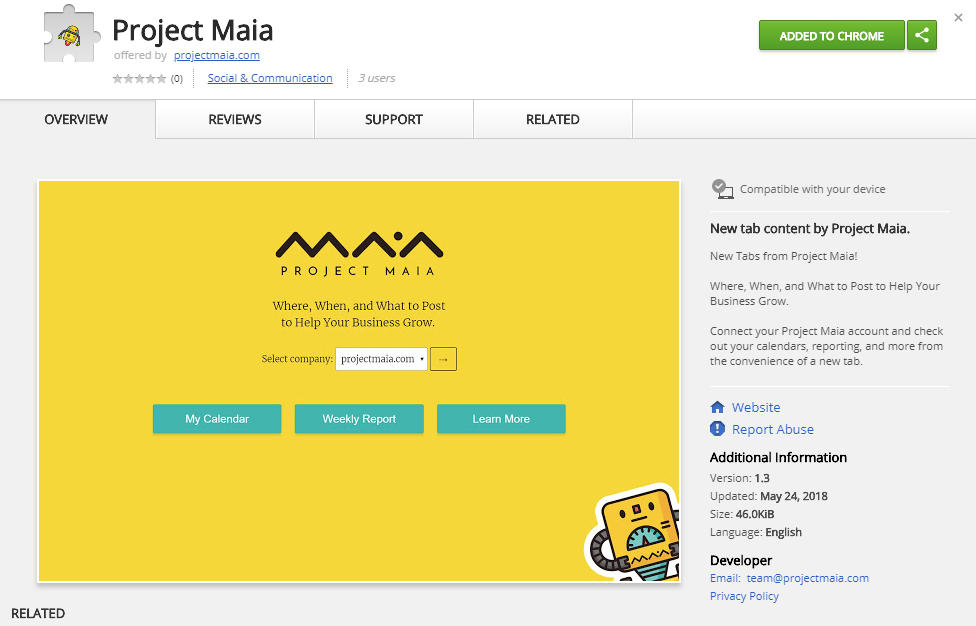 Project Maia gallery image