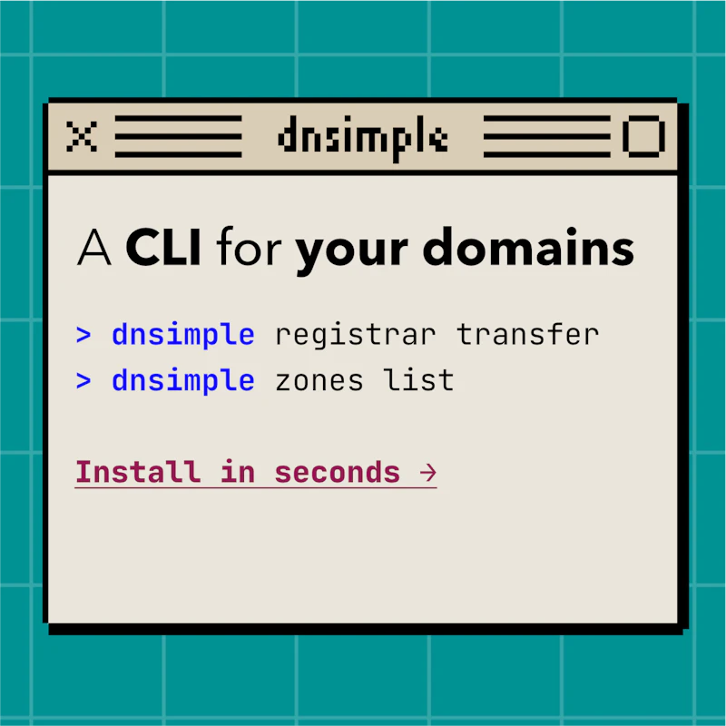 DNSimple CLI screenshot 3