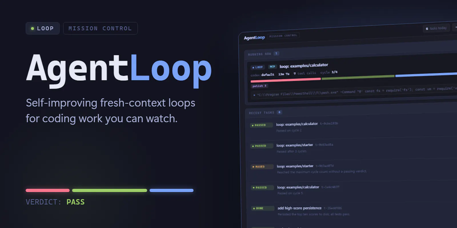 AgentLoop screenshot 2