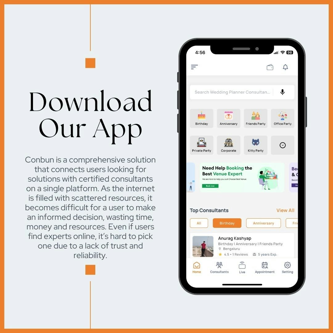 Conbun - online consultatie -app - Deskundige begeleiding, altijd, overal, media 3