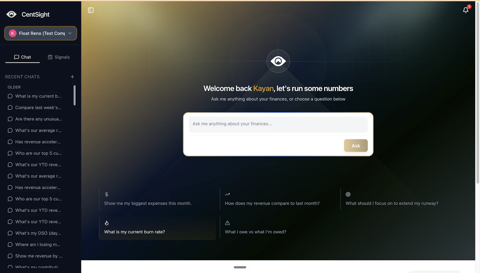 CentSight screenshot 1