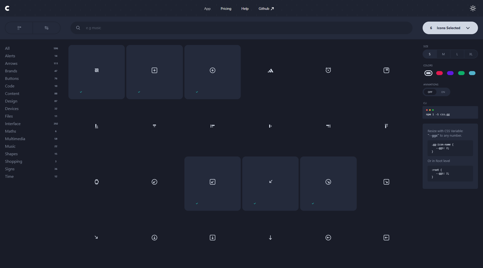 css.gg gallery image