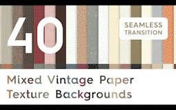 40 Mixed Vintage Paper Textures media 1