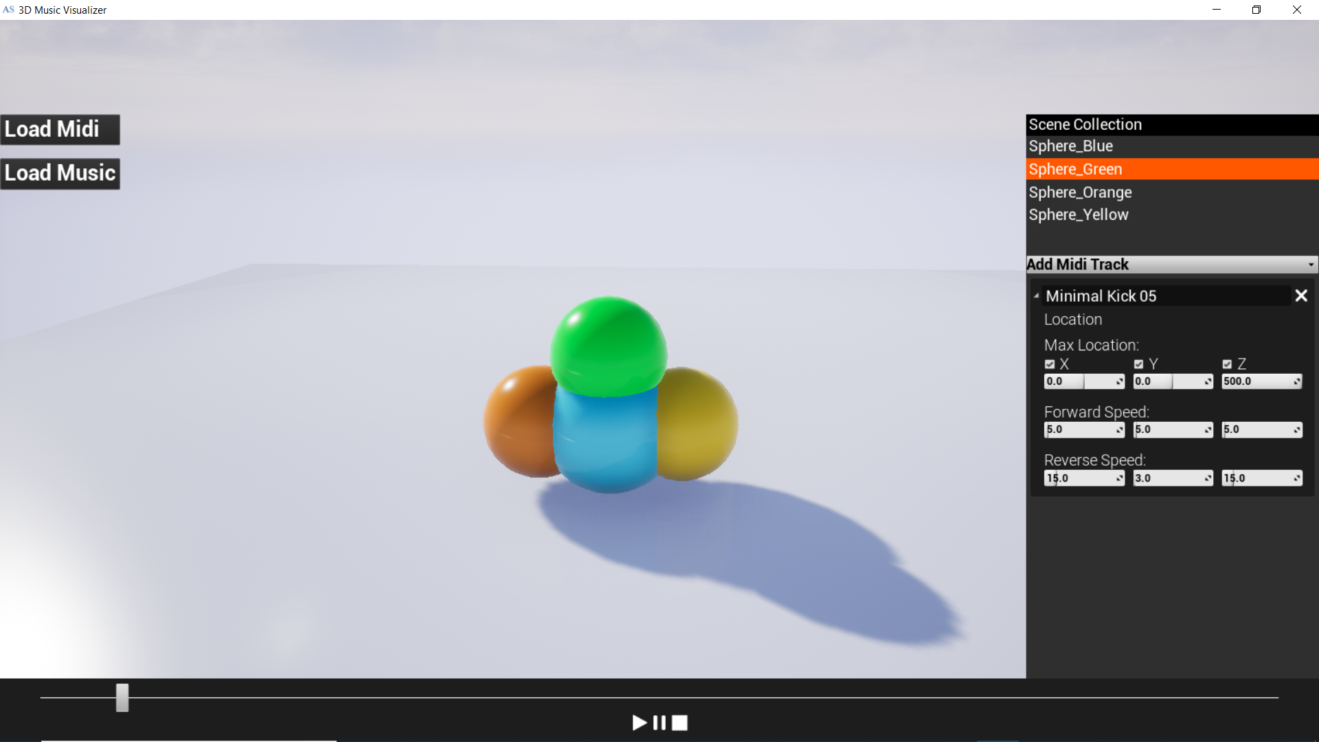 3D Music Visualizer gallery image