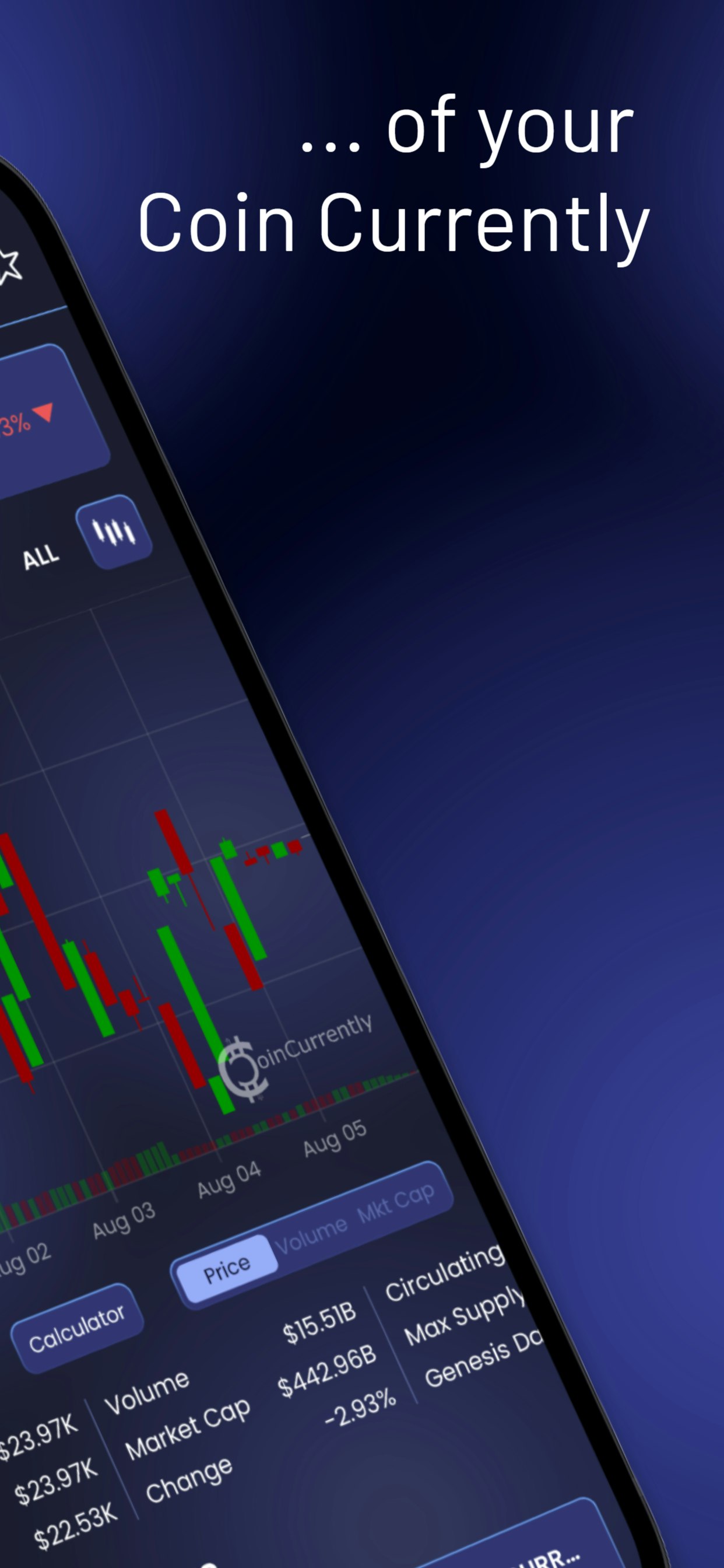Tesadüf bir şekilde - Herkes için kripto para birimi izleyicisi iOS/Android medya 8