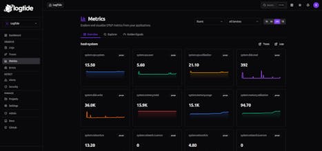 LogTide gallery image