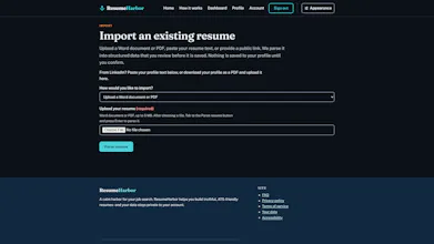 ResumeHarbor gallery image