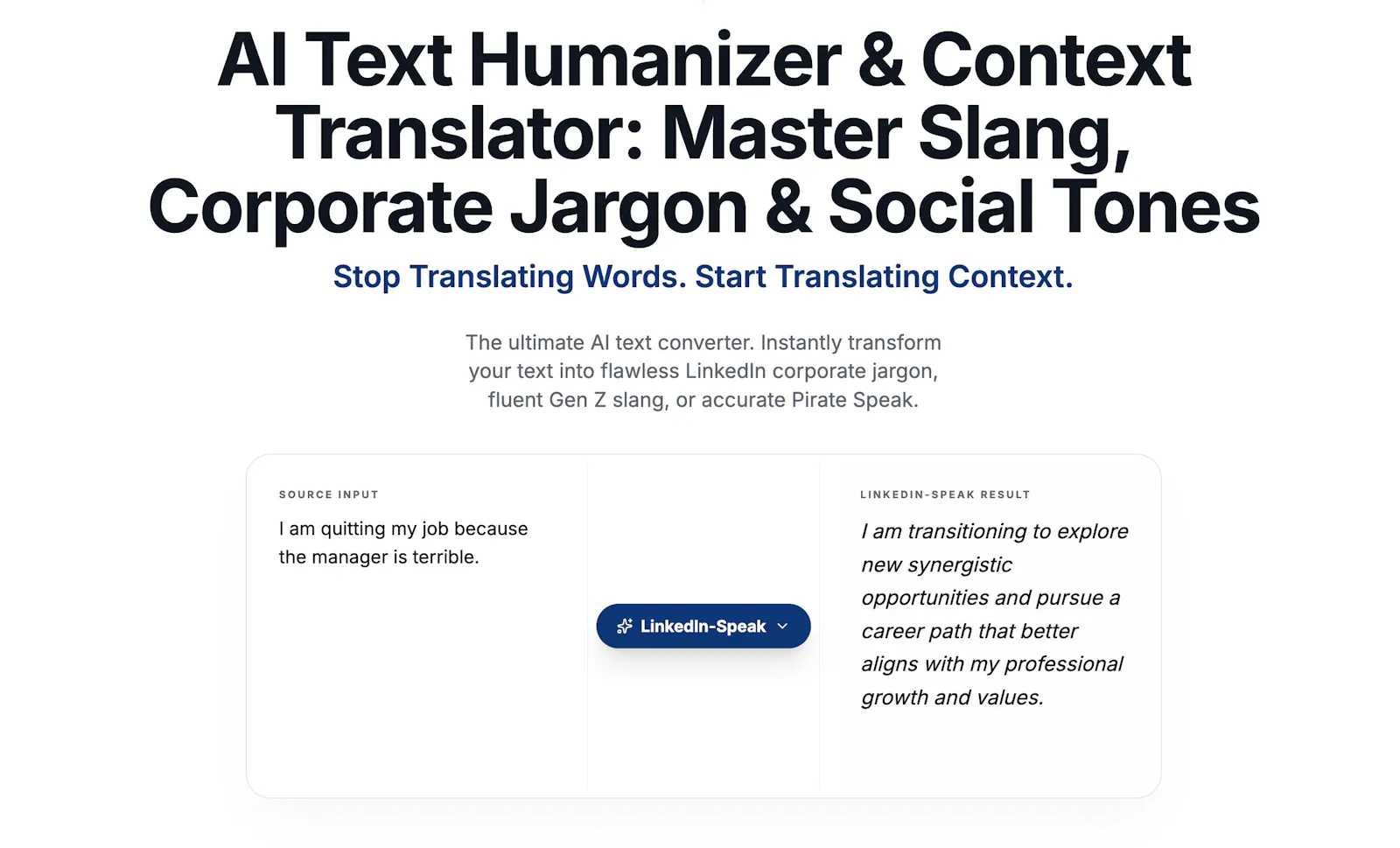 Kagi Translate screenshot 2