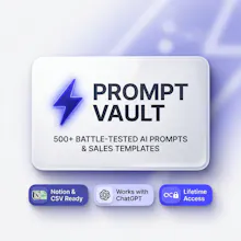 Prompt Vault — 500+ Copy gallery image