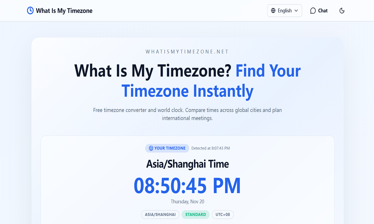 What Is My Timezone gallery image