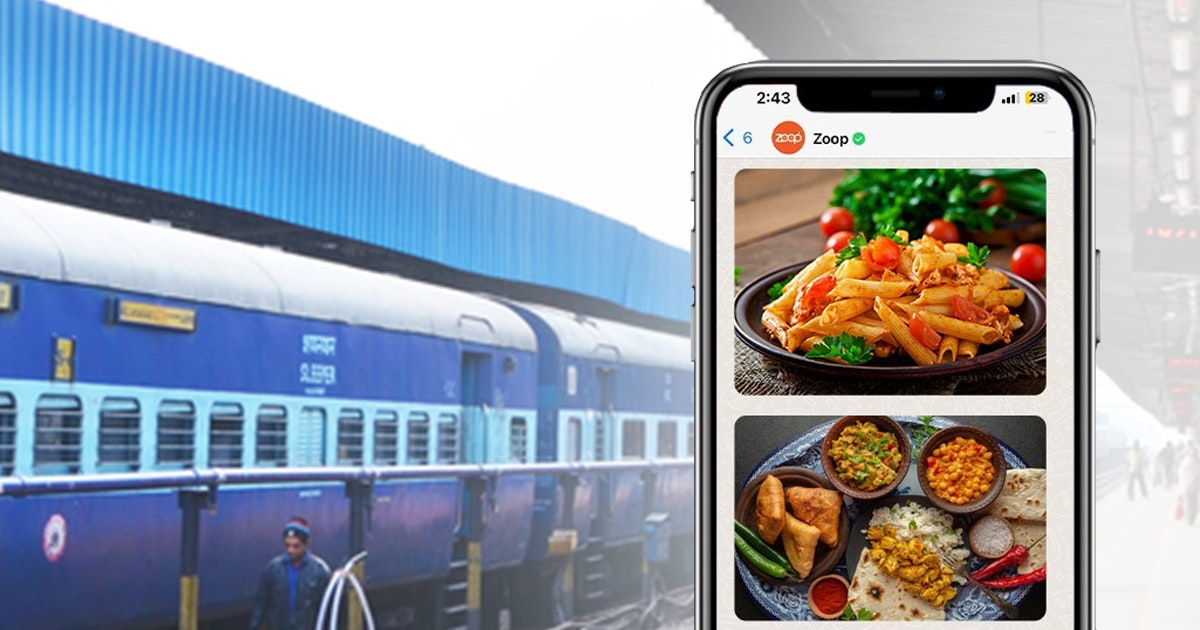 Zoop - nourriture en train en ligne en Inde media 5