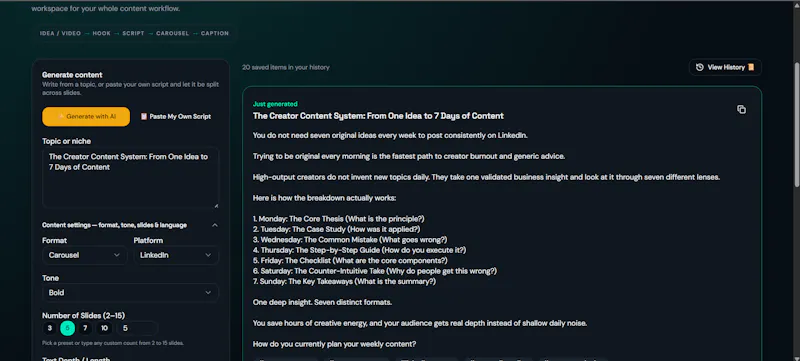 HookGenie screenshot 2