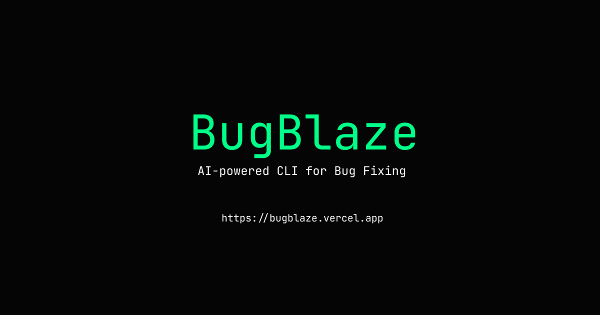 Bugblaze: CLI hata ayıklama aracı medya 2