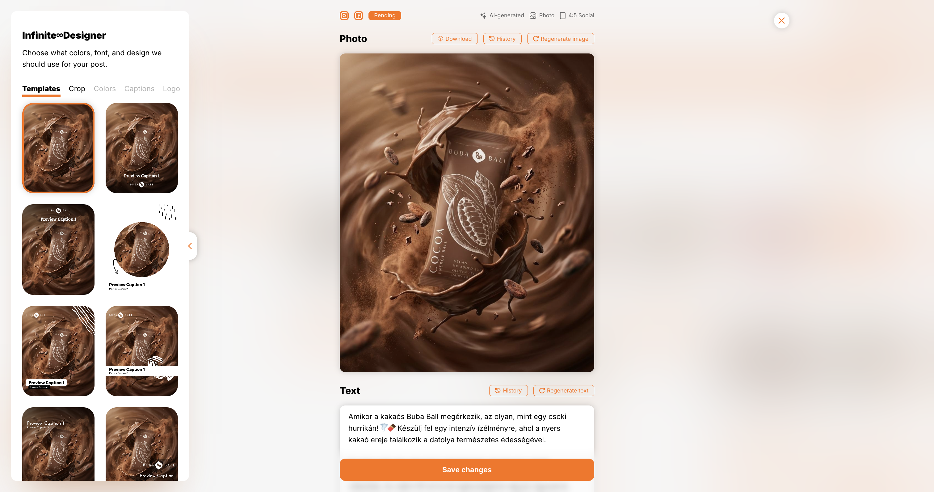 Infinite∞Creator - Screenshot 4 showing product features and functionality