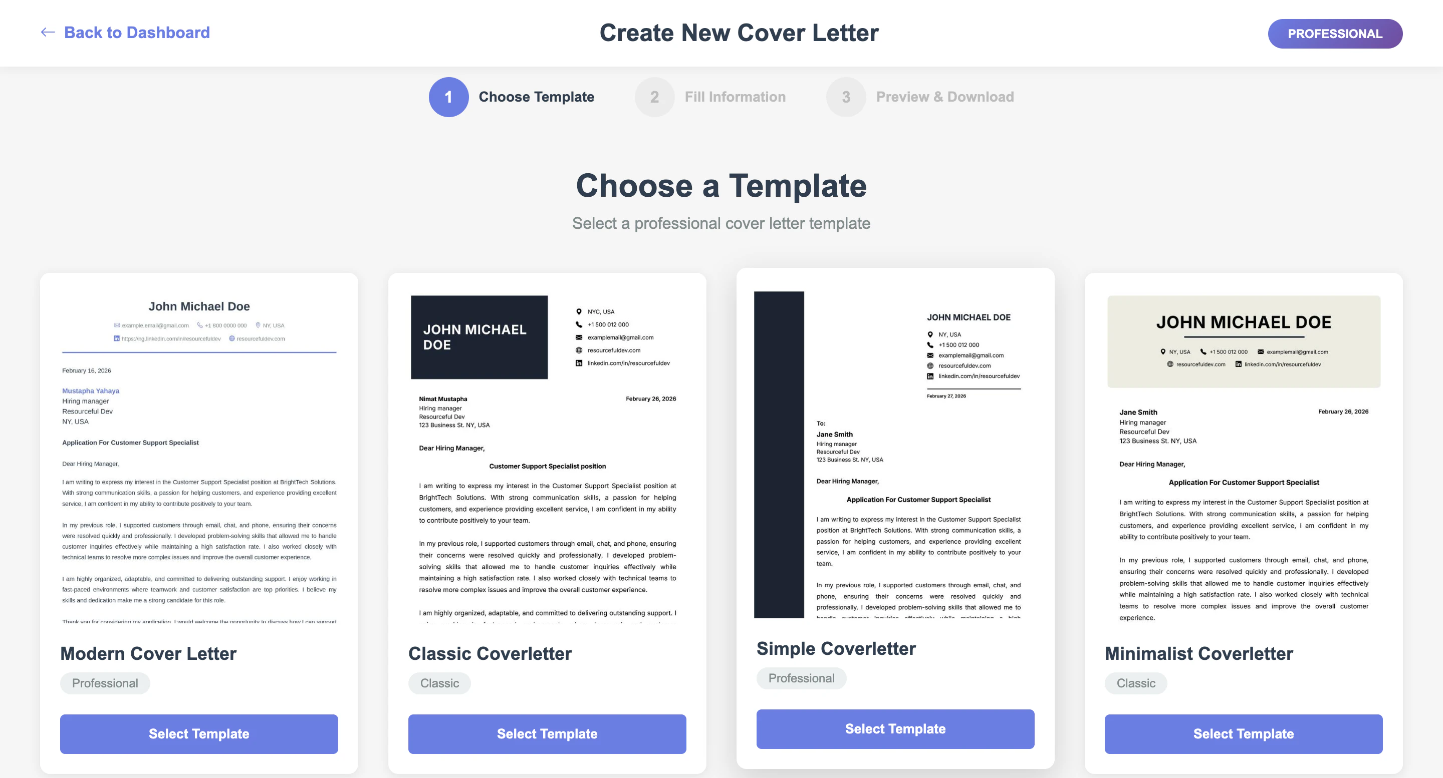 CV Studio screenshot 3