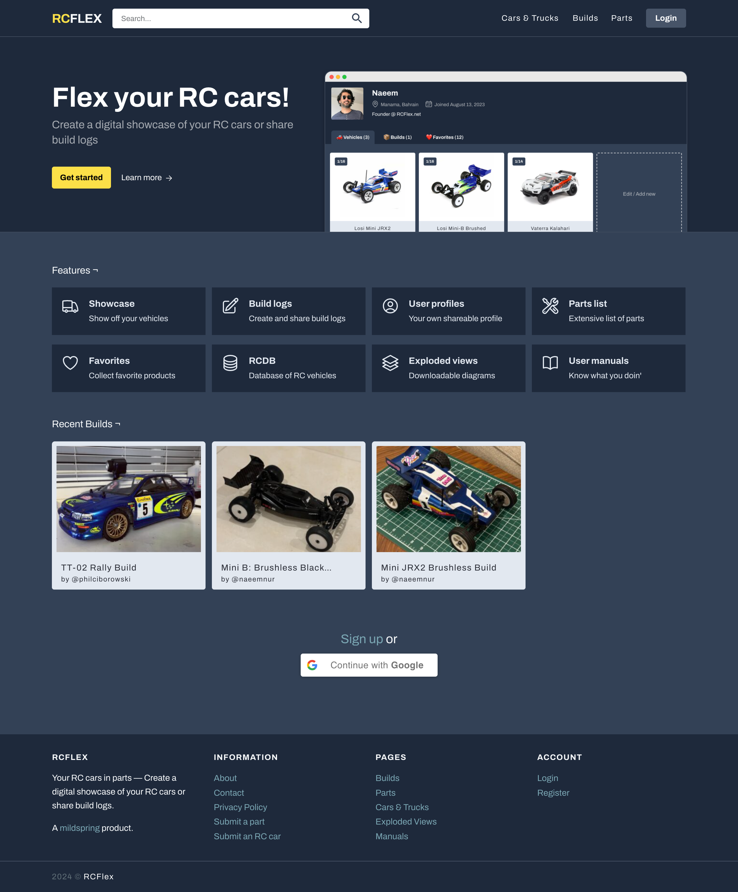 Media RCFLEX - Pcpartpicker cho xe RC 1