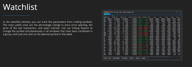 Tiger Trade Soft Trading software.Ordeflow,footprint,volume analytics,charts,trading, SL+TP. Multiexchange gallery image