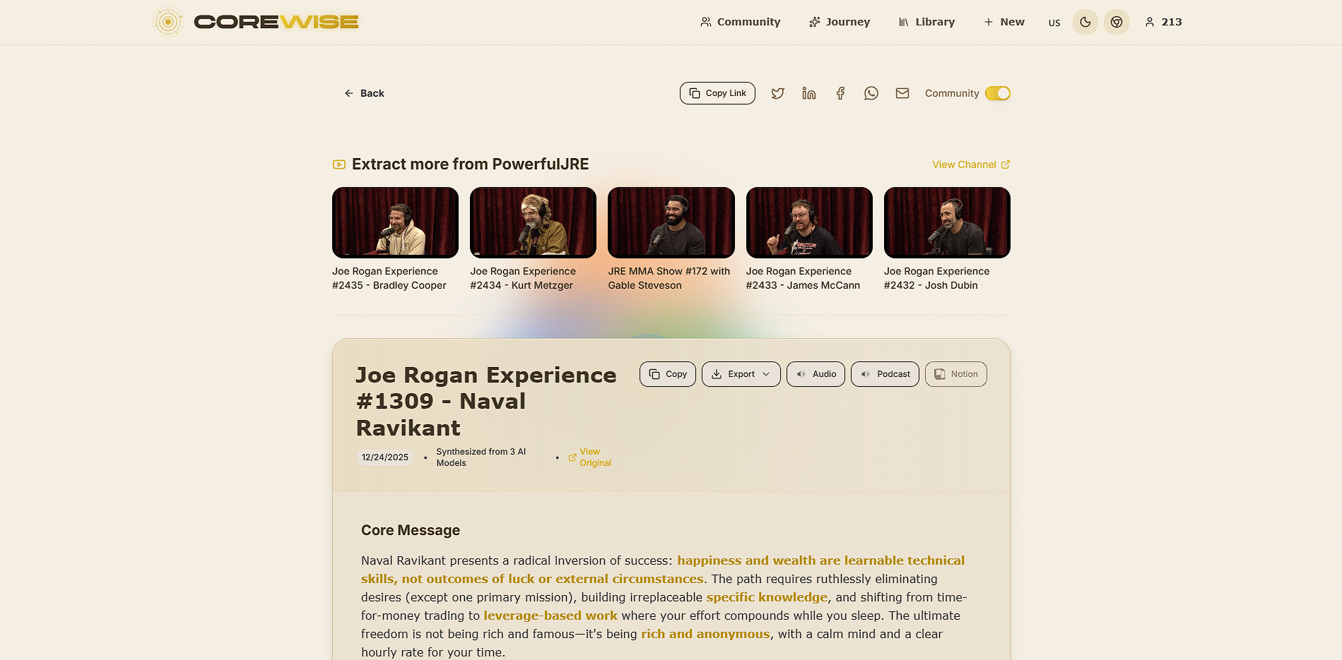 CoreWise.video gallery image