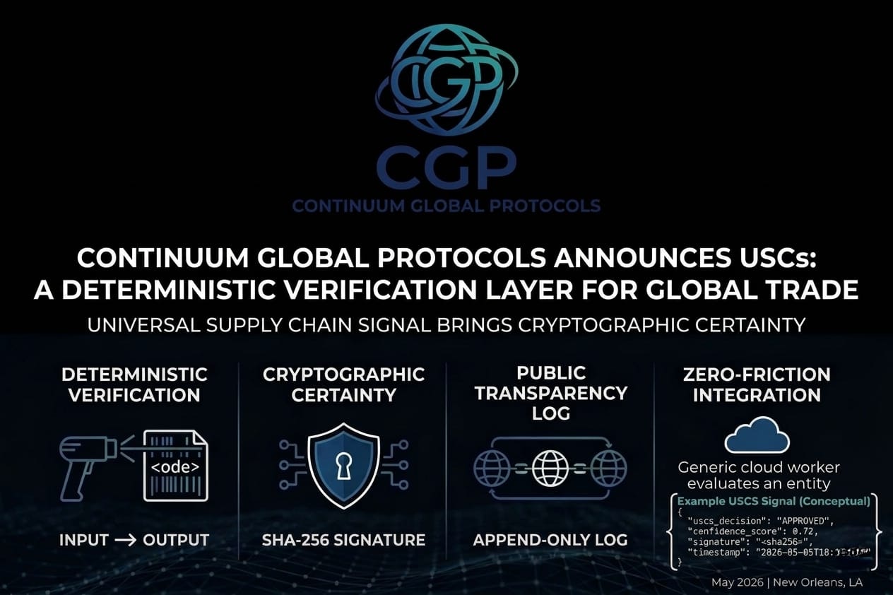 Universal Supply Chain Signal Protocol gallery image