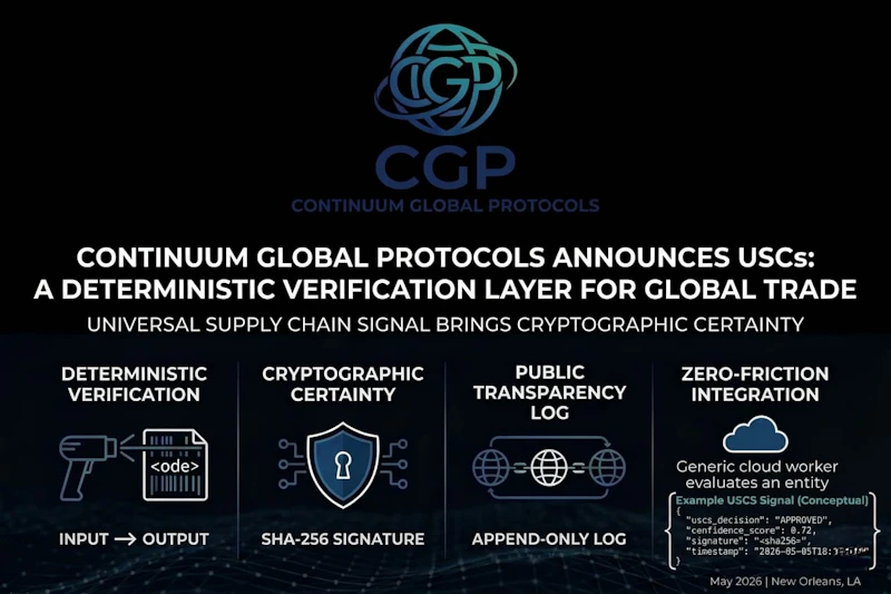 Universal Supply Chain Signal Protocol screenshot 1