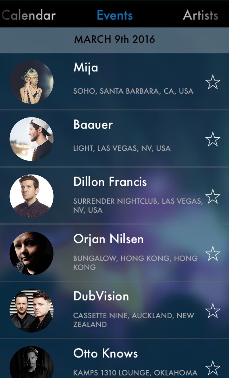 The DJ Calendar gallery image