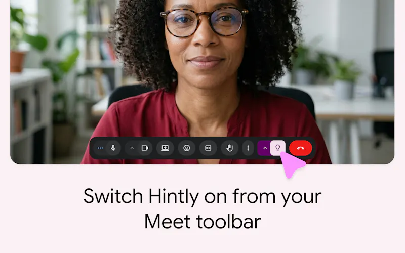 Hintly for Google Meet™ screenshot 3