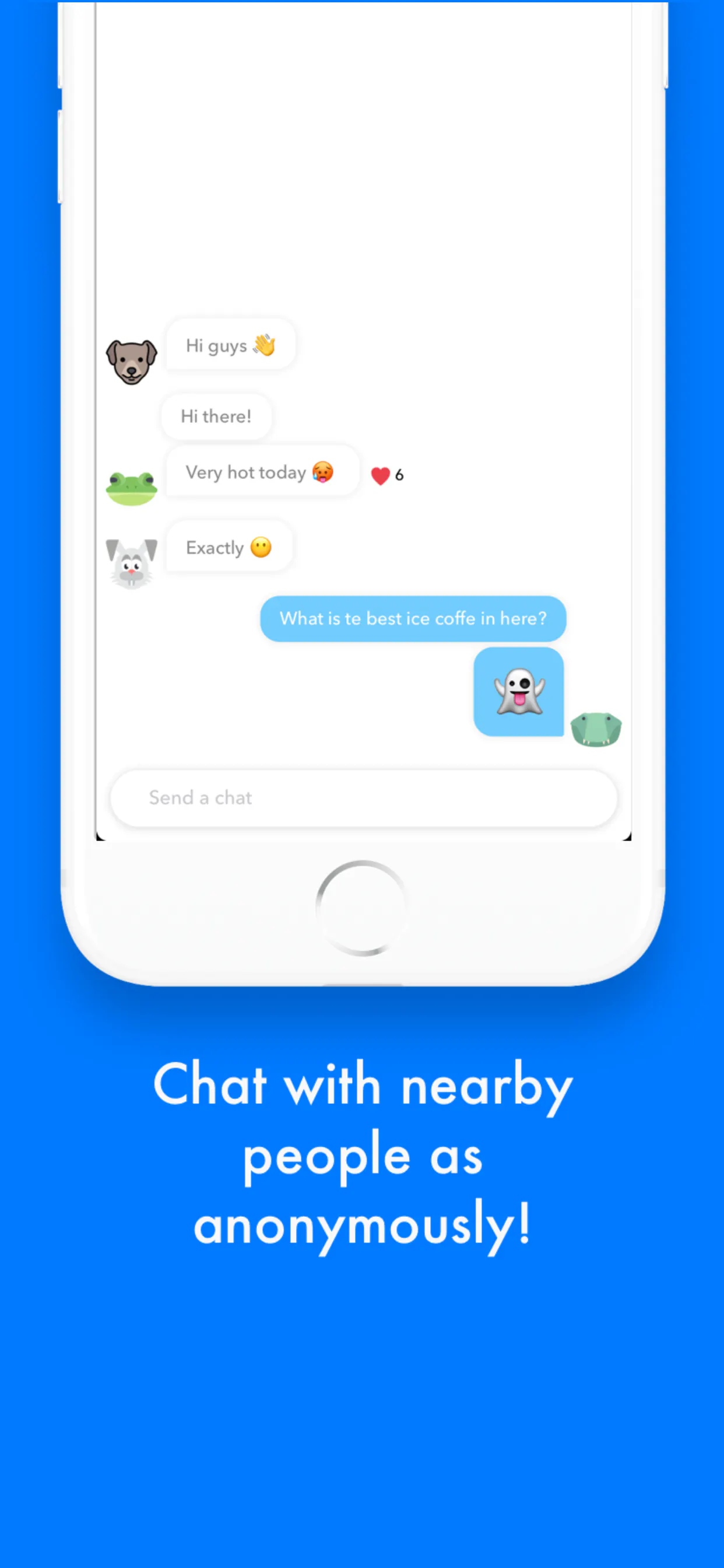 Bubi Chat: Location based anonymous chatting app | Product Hunt