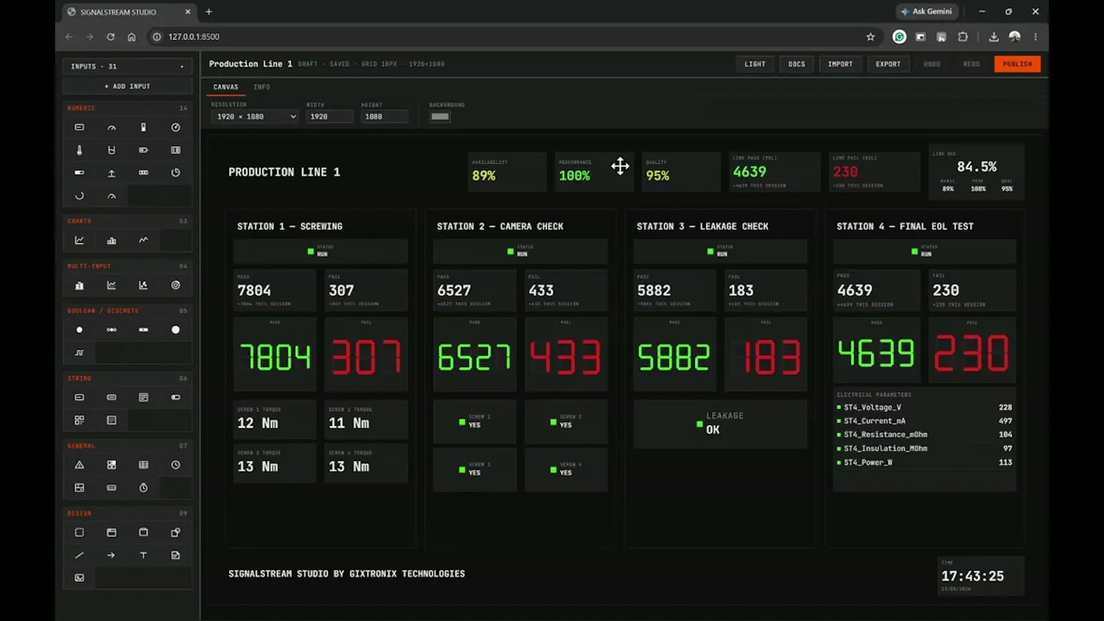 SignalStream Studio screenshot 1 (video preview)