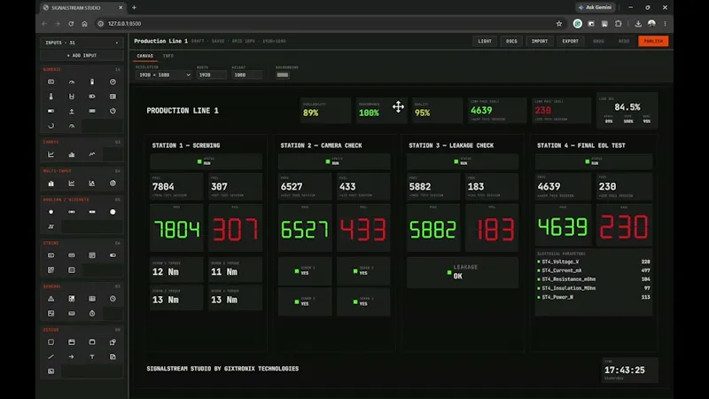 SignalStream Studio screenshot 1 (video preview)