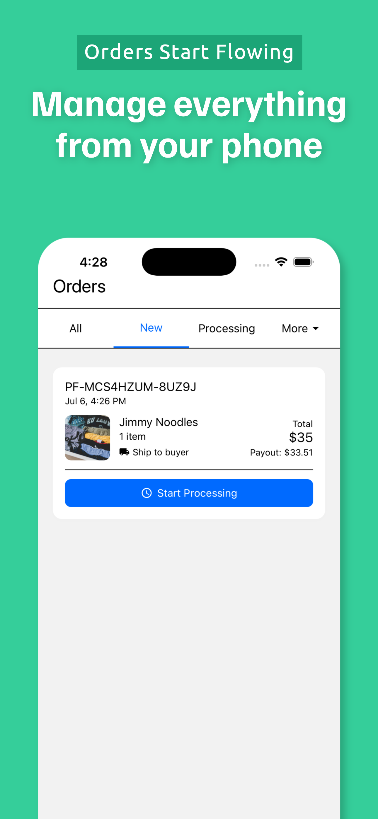 Pictoflip - Virtual Yard Sale App |Verkaufen Sie alles von Ihrem Telefon aus Medien 4