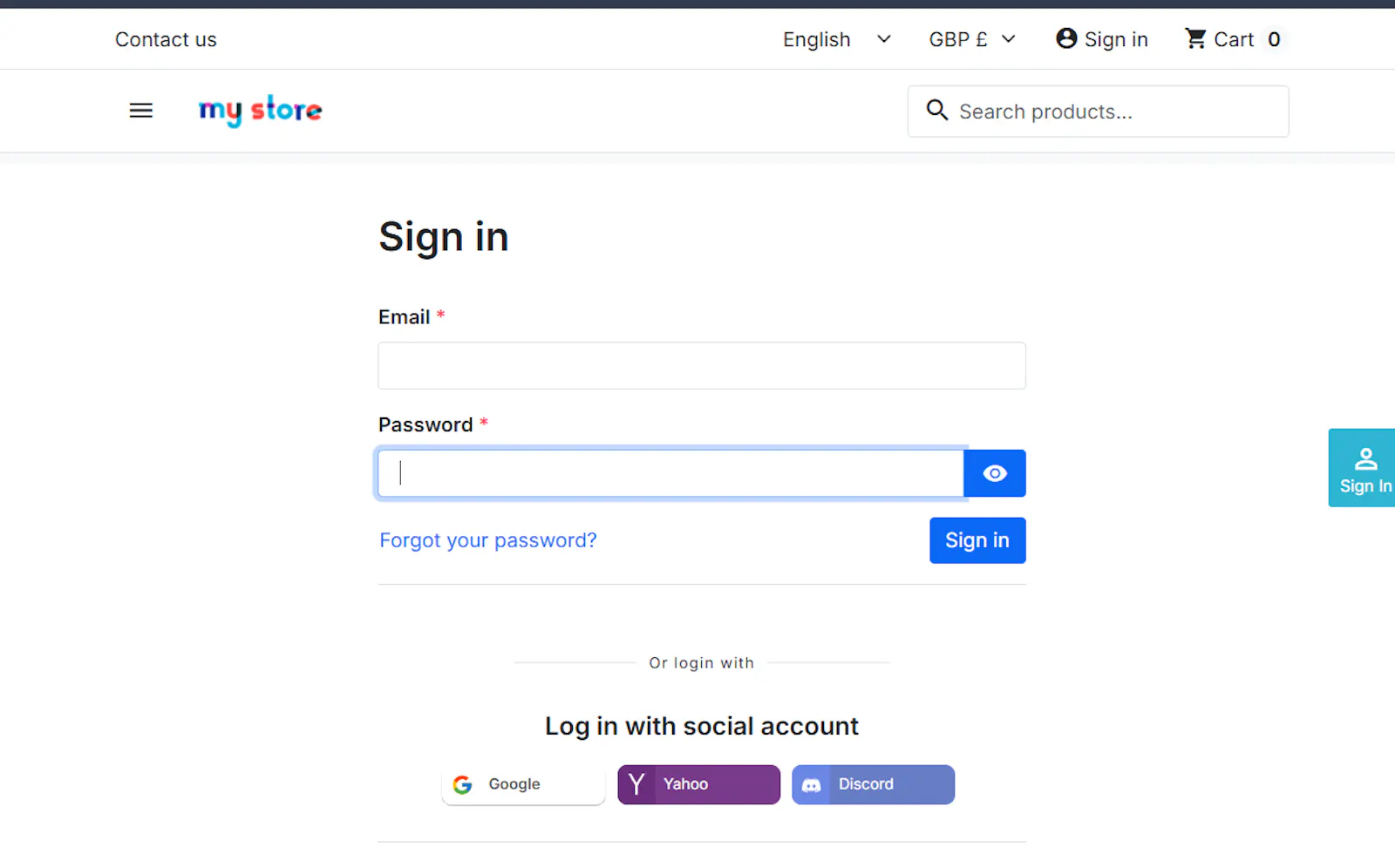 SocialConnect screenshot 1