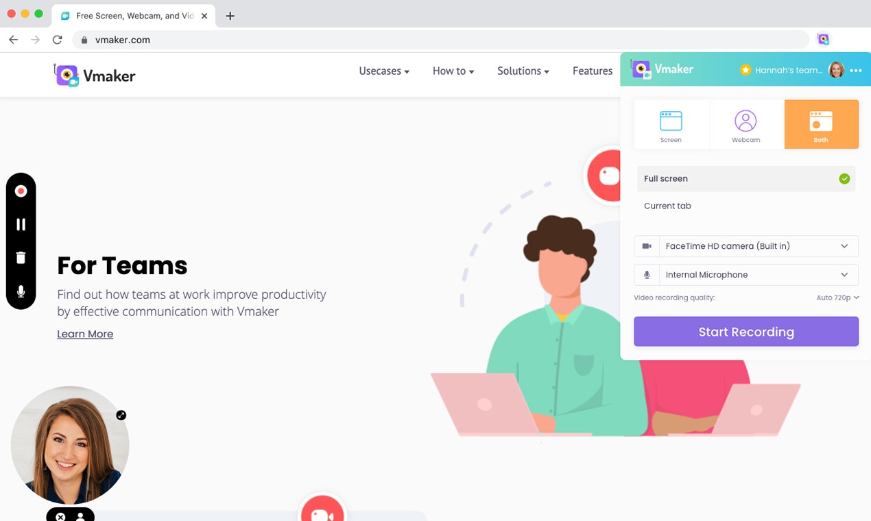 Vmaker for Chrome gallery image