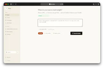 Folio — Read the web on your Kindle gallery image