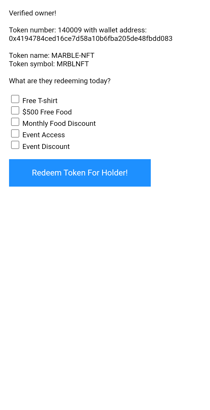 NFT Attendee gallery image