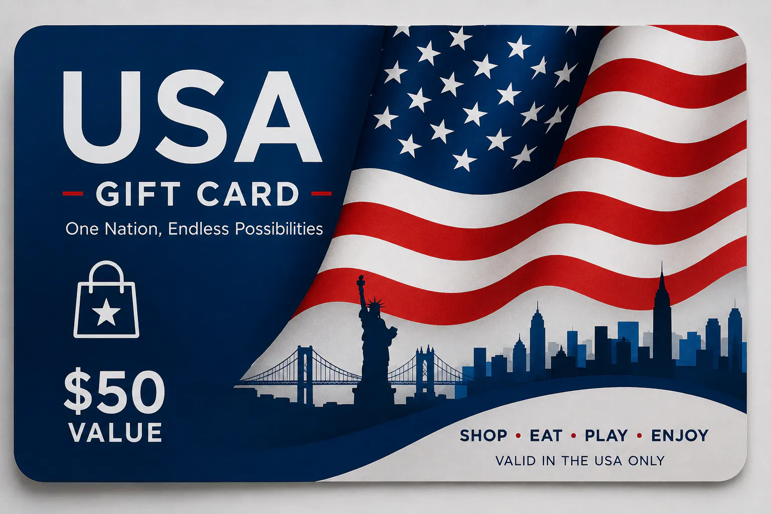 USA Gift Cards –