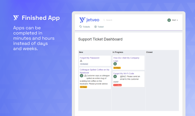 Jetveo Platform and App Builder gallery image