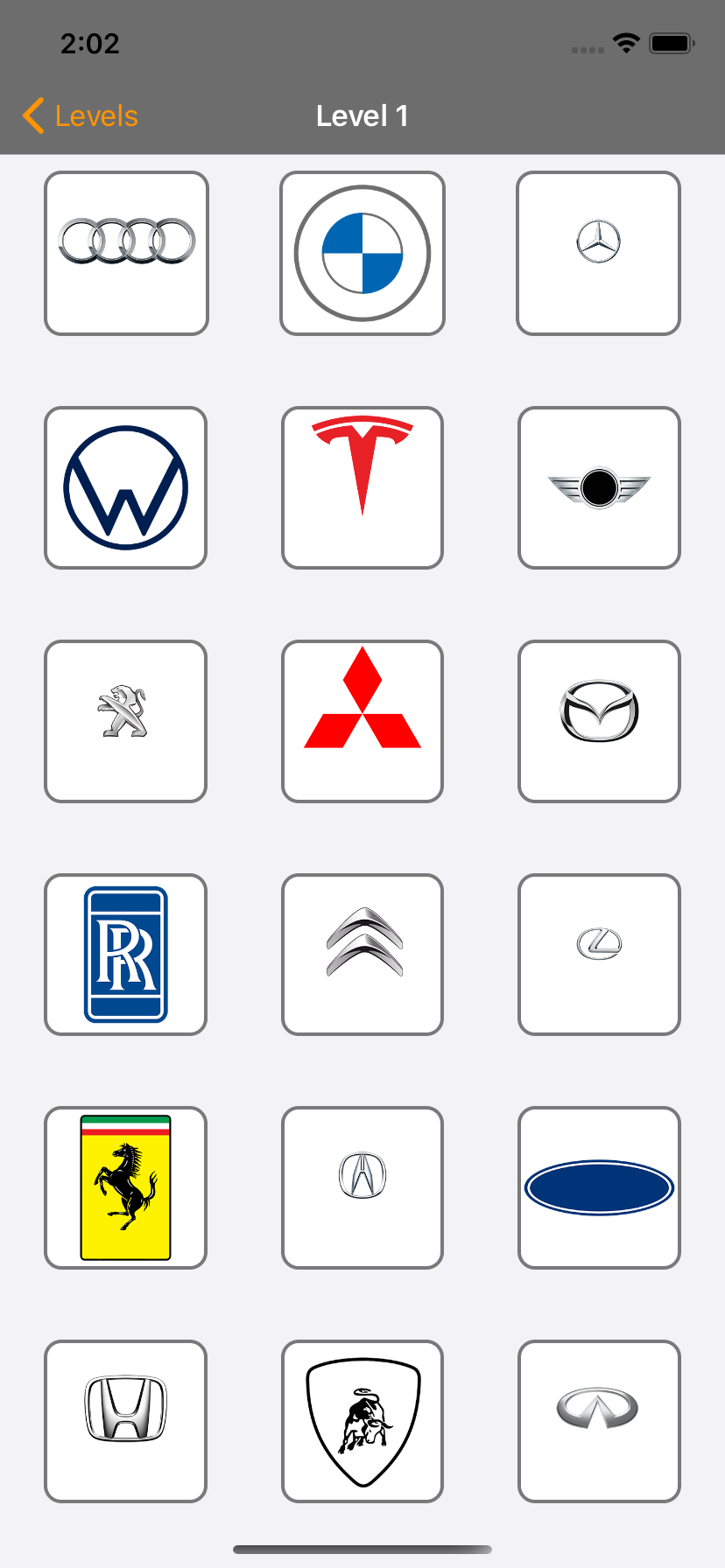 Car Quiz - Logos and Specs gallery image