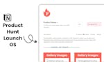 Product Hunt Launch OS image