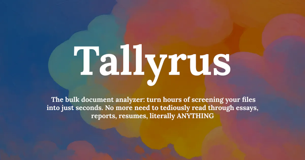 Tallyrus