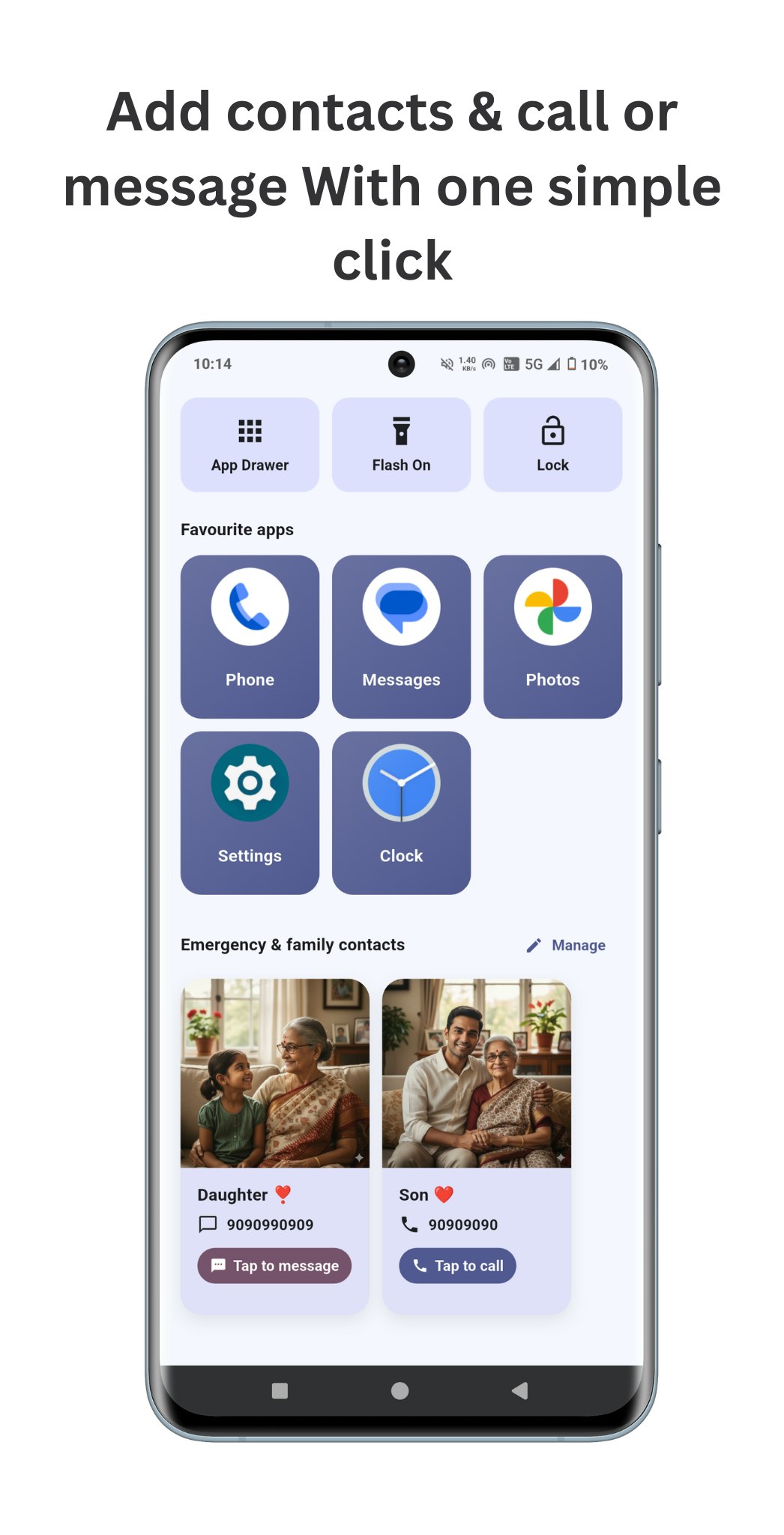 Senior Home – Easy Launcher - Screenshot 3 preview