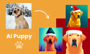 AI Puppy for web gallery image