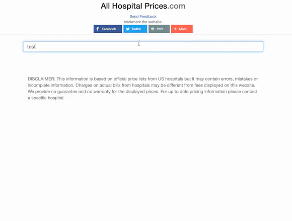 All Hospital Prices gallery image